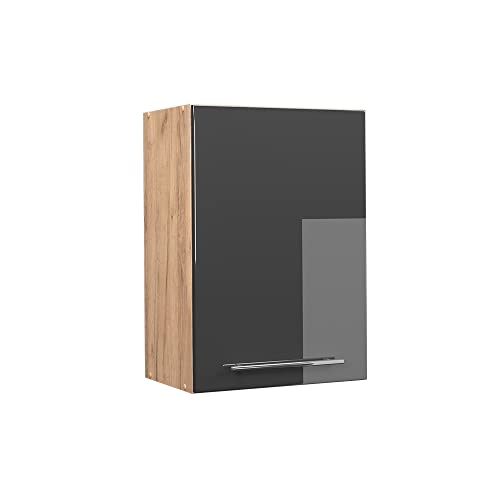 Vicco Hängeschrank Fame-Line, Anthrazit Hochglanz, 50 cm, zur Kombination mit weiteren Modulen der Fame-Line Serie Vicco Hängeschrank Fame-Line, Anthrazit Hochglanz, 50 cm, zur Kombination mit weiteren Modulen der Fame-Line Serie