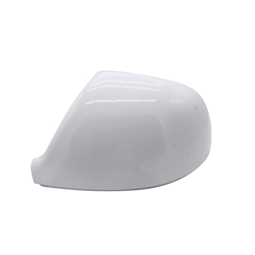 1 pc White SHLPDFM Door Wing Mirror Cover Car Rearview Mirror Caps Left Passenger Side 7E1857527G Fits for VW Volkswagen Transporter T5 T5.1 2010-2015, T6 2016-2019 VW Caravelle VW Amarok Pickup