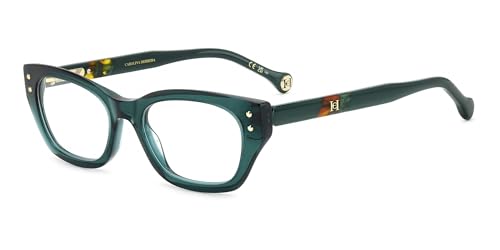 Gafas Carolina Herrera con montura Green Havana de 50 mm para un estilo sofisticado
