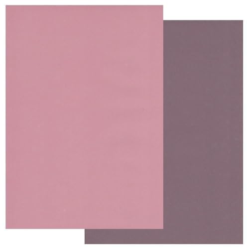 Papier parchemin Groovi Claritystamp vieux rose figue 150g 10 f