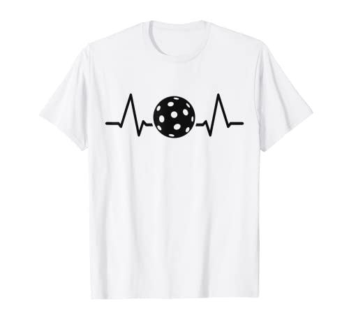 Pickleball En El Corazón Pickle Ball Lover Mujeres Mamá Abuela Camiseta