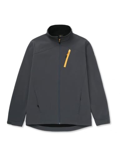 Veste grise Caterpillar softshell idéale pour le chantier et la rando