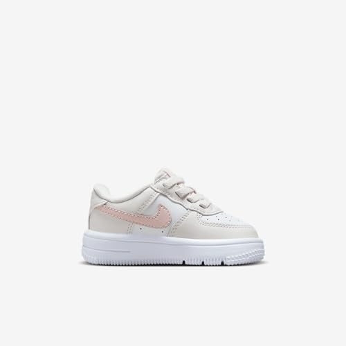 Nike Force 1 Low EasyOn Baby/Toddler Shoes (FN0236-006, Phantom/Summit White/Echo Pink)3