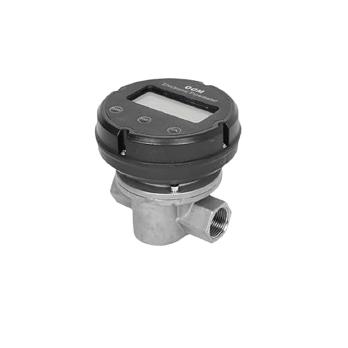 Medidor de flujo Medidor de flujo de engranajes ovalados de acero inoxidable de 1 pulgada DN25, medidor de flujo electrónico de gasolina, diésel y queroseno de alta precisión.