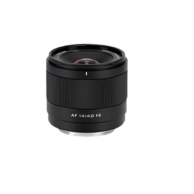 DSLR Camera Lens, AF 14mm F4.0 Auto Focus Camera Lens Full Frame Prime Large Aperture,Compatible for Nikon Z Sony E(E-Mount(FE))