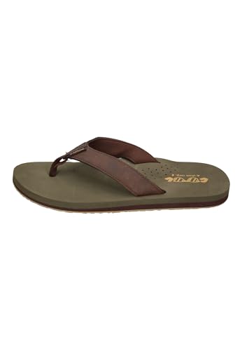 COOL shoe corp. - Tong - SIN OLIVE - Taille 45 - Confortable