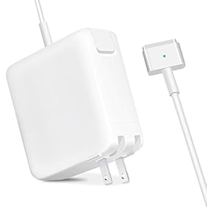 Mac Book Air Charger Replacement for Mac Air AC 45W Power T-tip Shape Connector Power Adapter for 11 inch and 13 inch (Between 2012-2017)