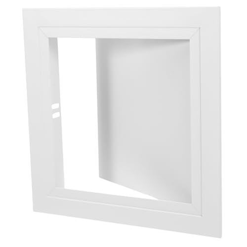 BAZEITFLOW Panneau D’Accès en Alliage D’Aluminium 173 X 173 CM Trappe Amovible pour Cloisons Sèches Couverture Murale pour Plomberie et Climatisation Panneau Mural Ventilé pour Salle de