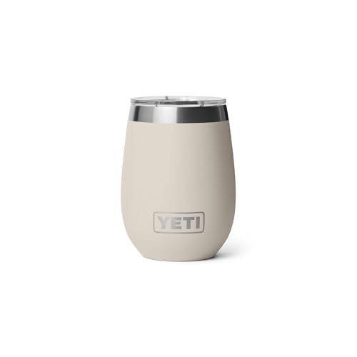 YETI Rambler 10 oz Wine Ceramic Lined Tumbler Cape Taupe