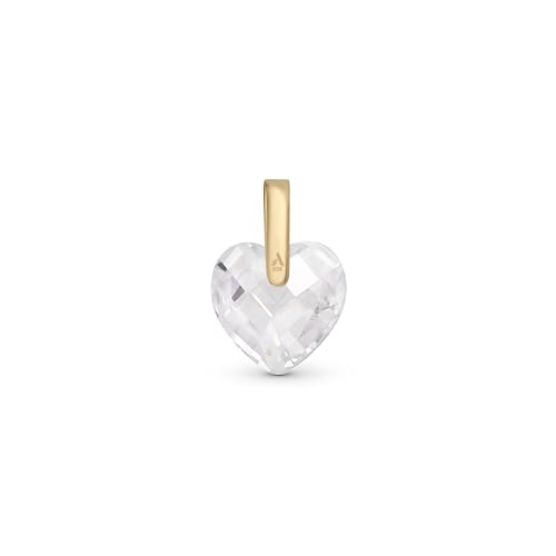 Amberta Pendentif en Or Jaune 9 Carats Cristal pour Femme