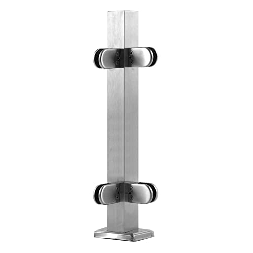 Poteau de garde-corps d'escalier en verre antidérapant - 3