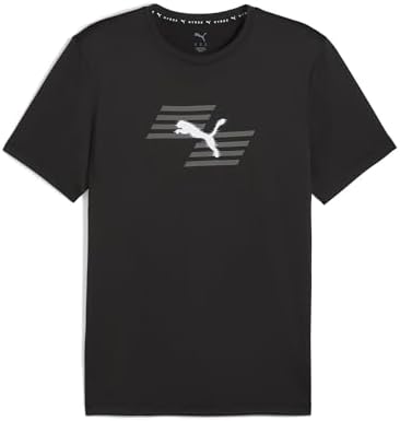 PUMA M X Hyrox Poly Graphic Tee T-shirts Unisex Adult (Pack of 1)