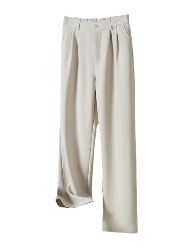 Men's Casual Pants - Business Elastic Waist Korean Trousers Plus Size