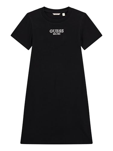 GUESS Girls' Eco Short Sleeve Rib Dress