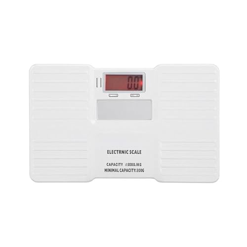 Báscula de baño digital portátil blanca precisa miniatura 3