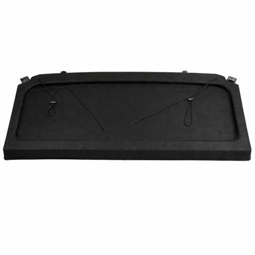 Image of Premium Parcel Tray for Maruti Suzuki Brezza Rear Parcel Shelf Board with Fabric Top Surface Reinforced Molded Base Strong Load Bearing Easy DIY Installation Vehicle Specific Fit Black