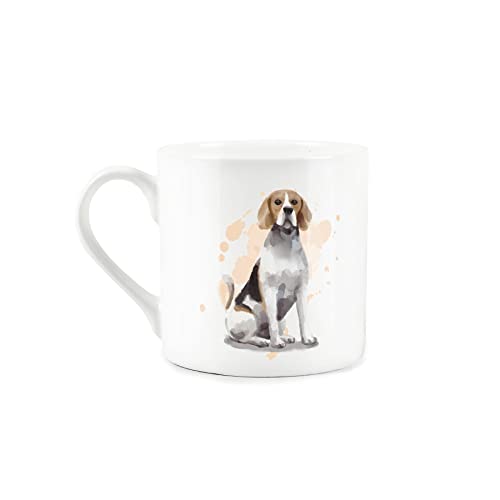 Purely Home Beagle Mug - Bone China White Coffee/Tea Present Gift for Dog Lovers - Image 2