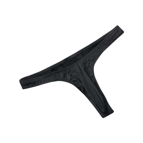 Mens Sexy Briefs Lingerie Low Waist Front Pouch G-String T-Back Thongs Hot Male Underpants Bikini Underwear