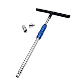 HENYGEN Professioneller 3/8 T Steckschlüsselsatz mit Adaptern für den Motorradservice Kompakter T Schraubenschlüssel mit langer Reichweite und Adapter für den Zugang zu engen Bereichen