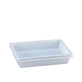 Denox Cubeta rectangular 6L. (Lote de 2 unidades) Cubeta de uso alimentario profesional 430x285x75mm