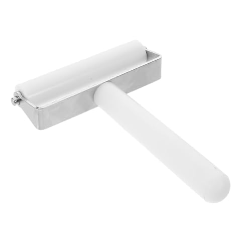 Kisangel Rouleau en Silicone 8 CM pour Application Film Protecteur Écran Smartphone et Tablette, Outil de Lissage Anti-Bulles, Rouleau à Couture pour Vinyle et Papier Peint, Accessoire