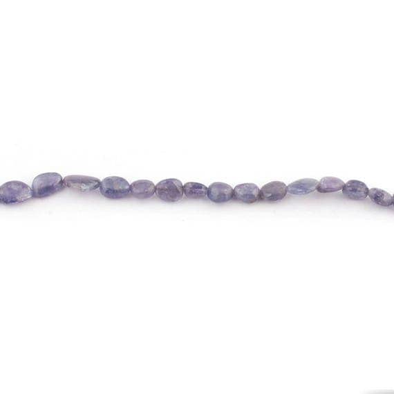 Perles en tanzanite véritable de 5mm à 13mm pour joaillerie