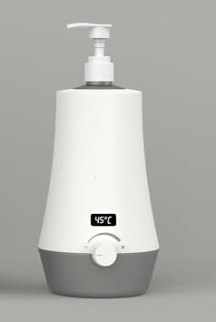 Massage Oil Warmer for Professional Salon Spa Massage, Home Lotion Warmer Plug-in Oil Heater Beauty Salon Treatment 2nd Gen