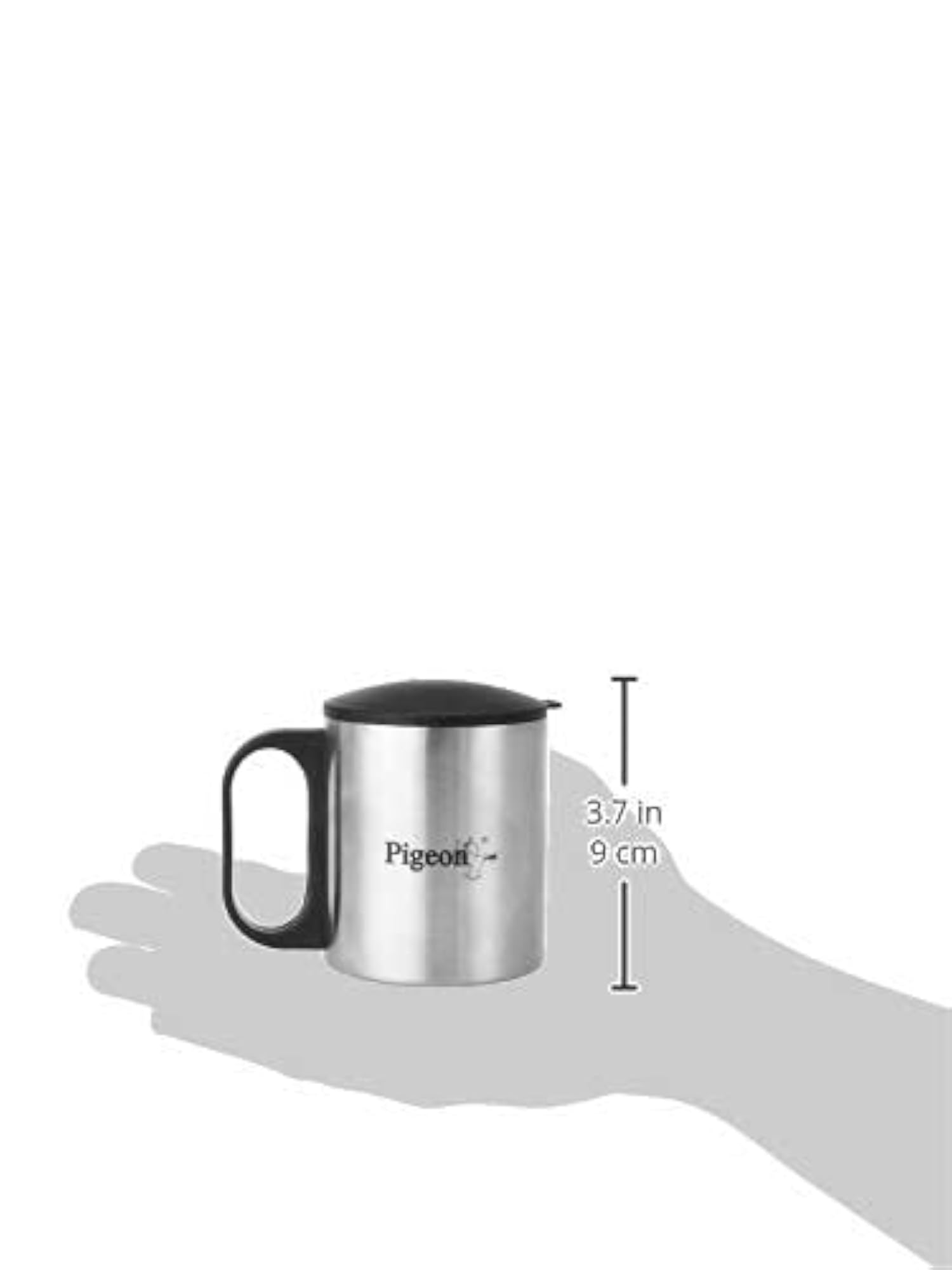 Silver Coffee Cup Double, 180 Ml, Elegant Gift