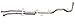 Swept Side; Single Exhaust Kit