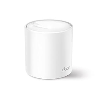 TP-Link Deco WiFi 6 Mesh AX3000Mbps Deco X50(1-Pack), Système WiFi 6 pour Toute la Maison, Couverture de 230㎡, Installation Facile, Contrôle Parental, Compatible avec Toutes Les Box Fibre