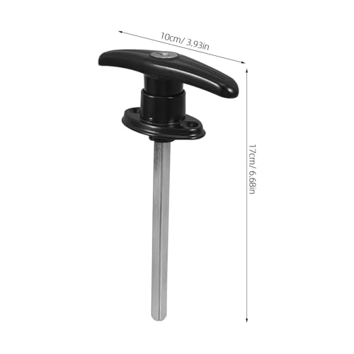 Cerradura manilla T para evitar robos y asegurar puertas de garaje aguantando el clima exterior 3