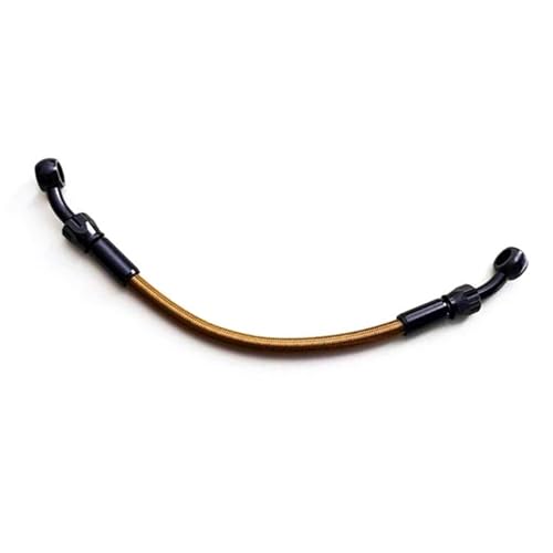 Manguera de freno para rutas de moto y ATV tubo de aceite de cilindro maestro AN3 de 10 mm 28°