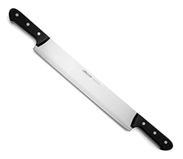 Arcos Serie Universal, Coltello Formaggio, Lama Acciaio Inossidabile NITRUM 400 mm, Manico Polioxymetilene (POM), Colore Nero