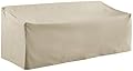 Crosley Furniture Patio Furniture Covers, Waterproof Outdoor Sofa Cover for Backyard, Deck, Tan