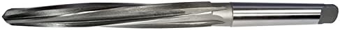Alfa Tools BR66521 1-3/16" High-Speed Steel Taper Shank Bridge Reamer Straight Flute
