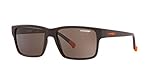 Incluye funda protectora Arnette 0AN4254 Gafas de sol, Matte Brown, 56 para Hombre