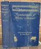 Reminiscences of Morris Steinert B0000BI9OC Book Cover
