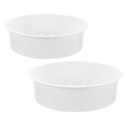 CALLARON Cesta de Vapor para Olla Arrocera 2piezas de Pp Resistente al Calor y Fácil de Mantener, Adecuado para Cocinar al Vapor Cerdo y Cangrejo en Comida Tradicional