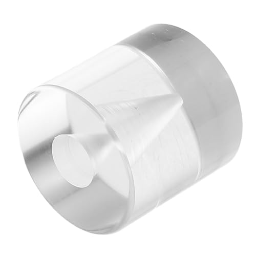 BESPORTBLE Ice Cream Cone Holder Stand Transparent Acrylic Display for Party Decorations Stable Single Design Effortless Cleaning for Birthday Celebrations