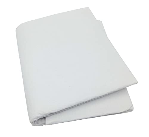 Image of Felt Cloth Stiff Hard-44 x 36 inch -DIY Patchwork Sewing Crafting -White | Size 44 inch X 36 inch, Full Metre, Used in Art & Craft, Cutouts, Decorations, School Projects, Diy Etc White