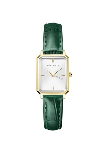 Rosefield Damen-Armbanduhr Octagon XS Leder Camel