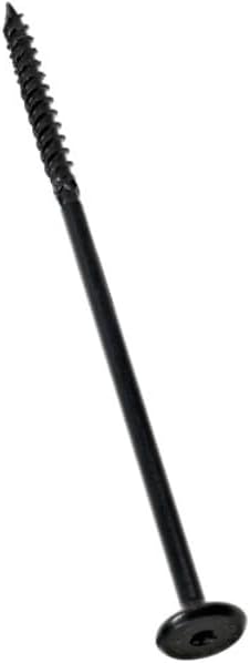 0.25 x 4.5 in. Power Pro Lumbertite Structural Screws - Black