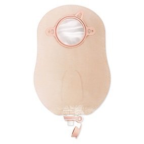 New Image 2-Piece Urostomy Pouch 2-1/4", Transparent