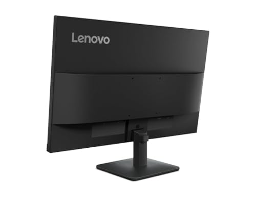 Image of Lenovo ThinkVision 24 inch FHD IPS Monitor w / 100 Hz Refresh Rate, VESA Mount | 4ms Response Time, Flicker Free, Anti-Glare, HDMI & DKZ Hub Port Expander, (64B5KAT1UZ), Black