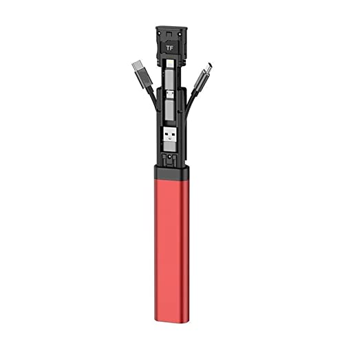 Estación de carga múltiple, Universal Multi-función Adaptador inteligente Tarjeta de almacenamiento Cable de datos Caja USB 15w Cargador inalámbrico for teléfono Expansión portátil Concentrador multip