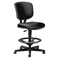 HON Volt Armless Task Chair, Stool, Black