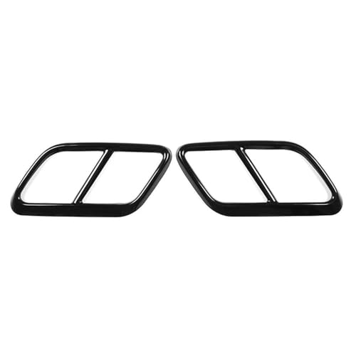 Garniture silencieux d'échappement Range Velar inox noir 2017-2021