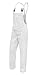 Produktbild strongAnt® - Arbeits-Latzhose Arbeitshose Hamburg Kombi-Hose Malerhose - Made in EU - Größe: 52, Farbe : Weiß