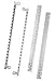 HOFFMAN ENCLOSURES GAMR500 MTG RAILS, FUSION G7 WALL MT ENCL, STEEL