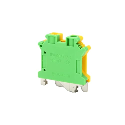 Bloque de terminales de carril DIN USLKG10N, cable de tierra modular con tornillo 3